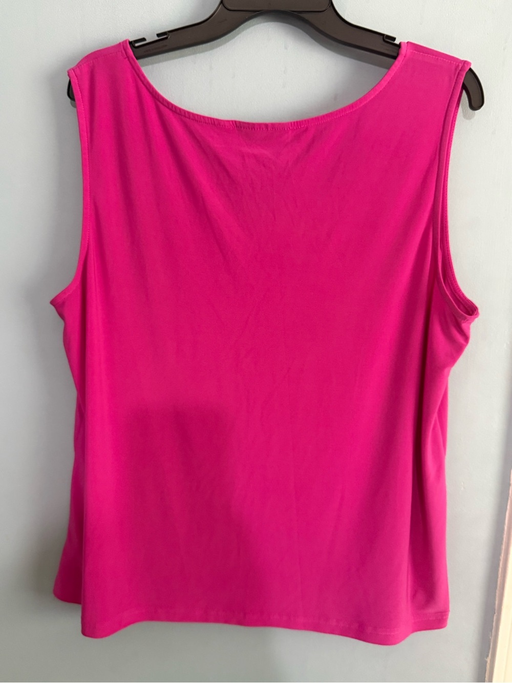Bob Mackie Vibrant Fuchsia Scoop Neck Tank Top - Picture 7 of 14